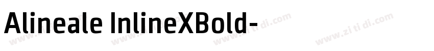 Alineale InlineXBold字体转换 Alineale InlineXBold字体转换